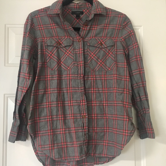 J. Crew Tops - J. Crew Flannel